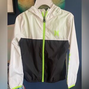 NWOT Boys Hurley windbreaker jacket
